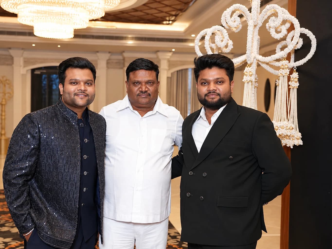 Members of the Bansal family, the family behind Lalita Guar Gum